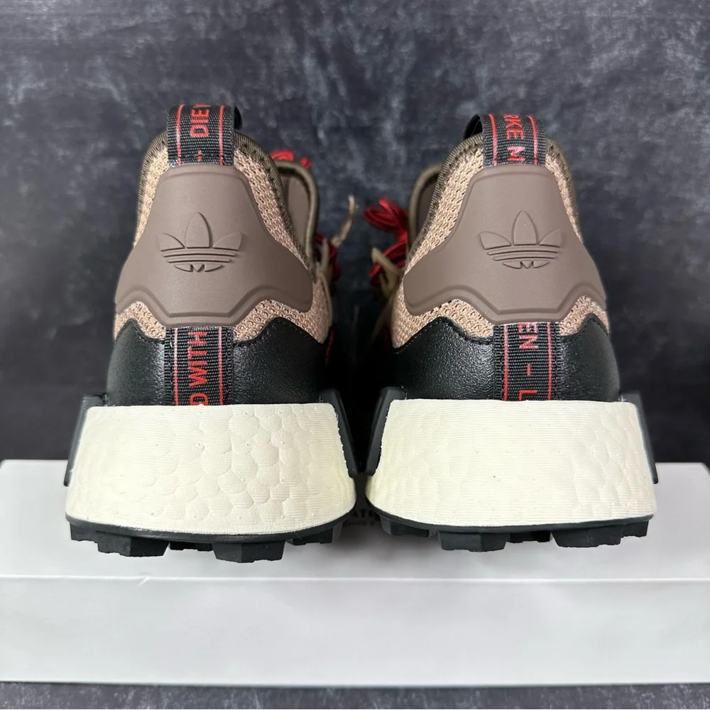 ADIDAS NMD R1 TR CARDBOARD MENS SHOES SIZE 9.5 NEW - Picture 3 of 10